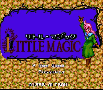 Little Magic (Japan) (Beta) screen shot title